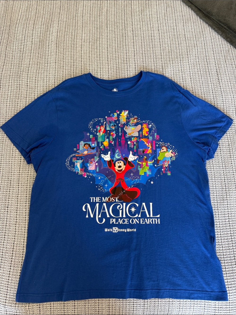 Walt Disney World Sorcerer Mickey The Most Magical Place on Earth Tee XL